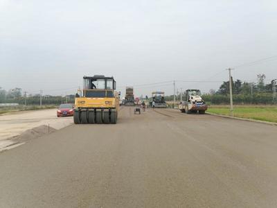 節日不停工，S210省道建設按下“快進鍵”